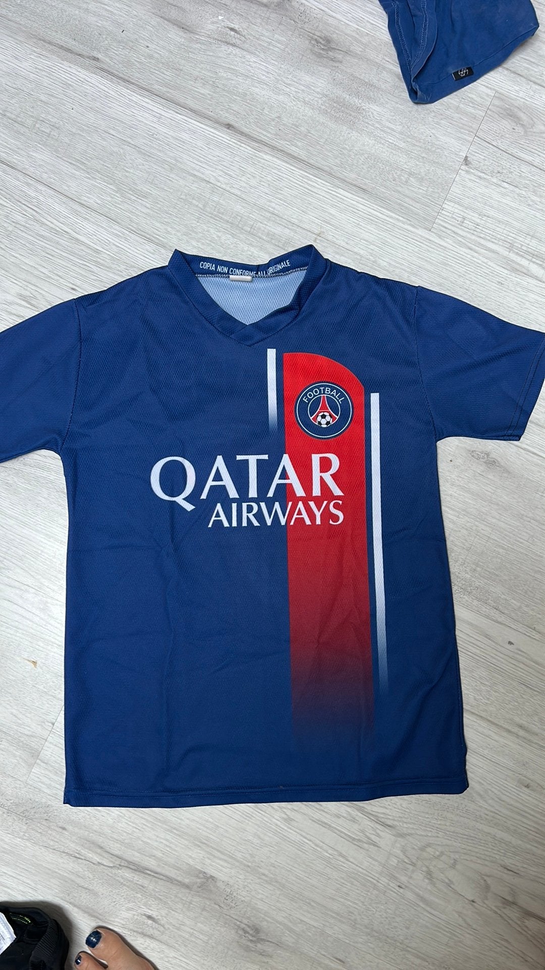 Voetbaltruitje PSG, Ophalen of Verzenden, Zo goed als nieuw