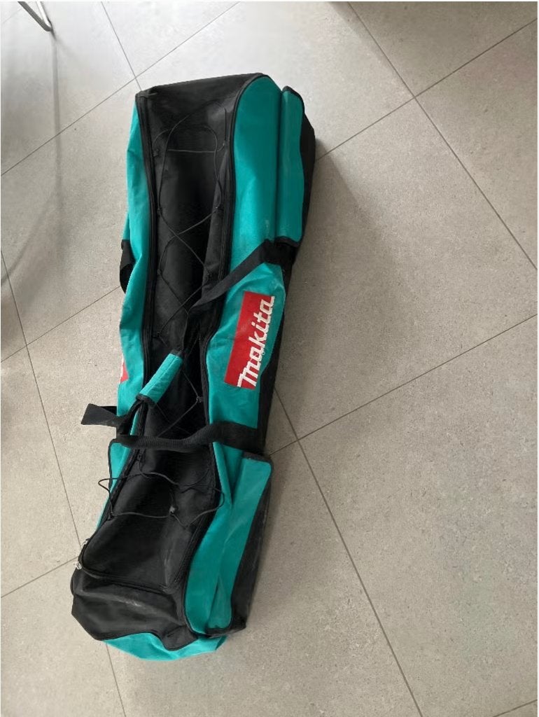 Makita bosmaaier draagtas, Ophalen