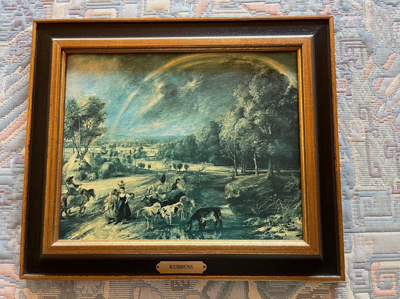 schilderij L’Arcobaleno Rubbens, Ophalen, Doek