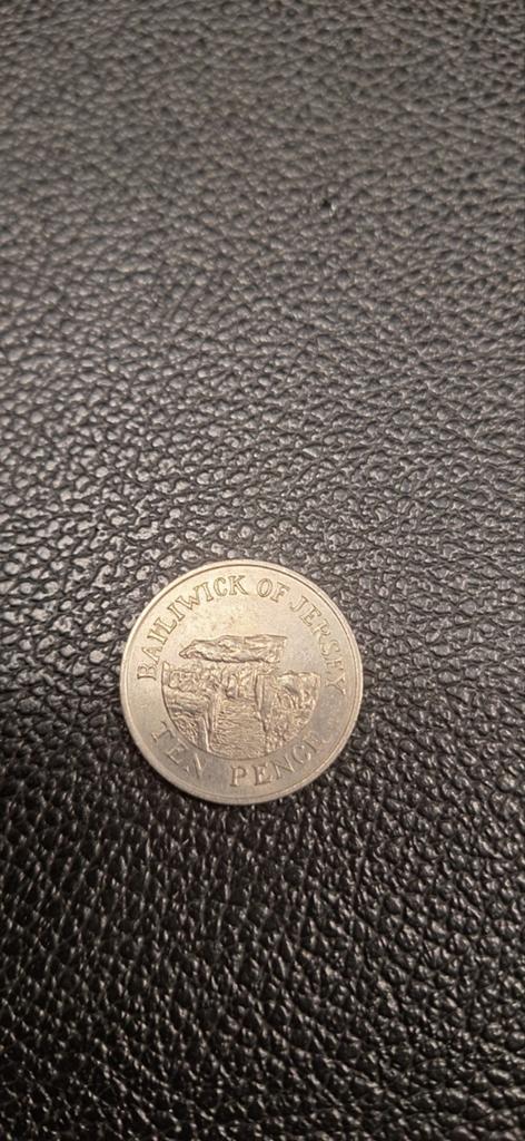 Jersey ten pence 1990, Timbres & Monnaies, Monnaies | Océanie, Enlèvement ou Envoi