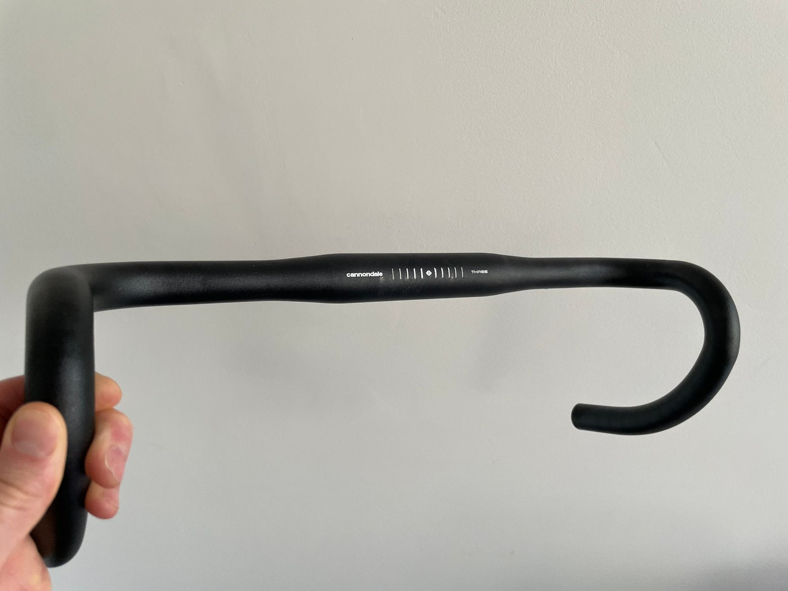 Cannondale three stuur racefiets (alu), Fietsen en Brommers, Fietsonderdelen, Ophalen, Stuur, Zo goed als nieuw, Aluminium