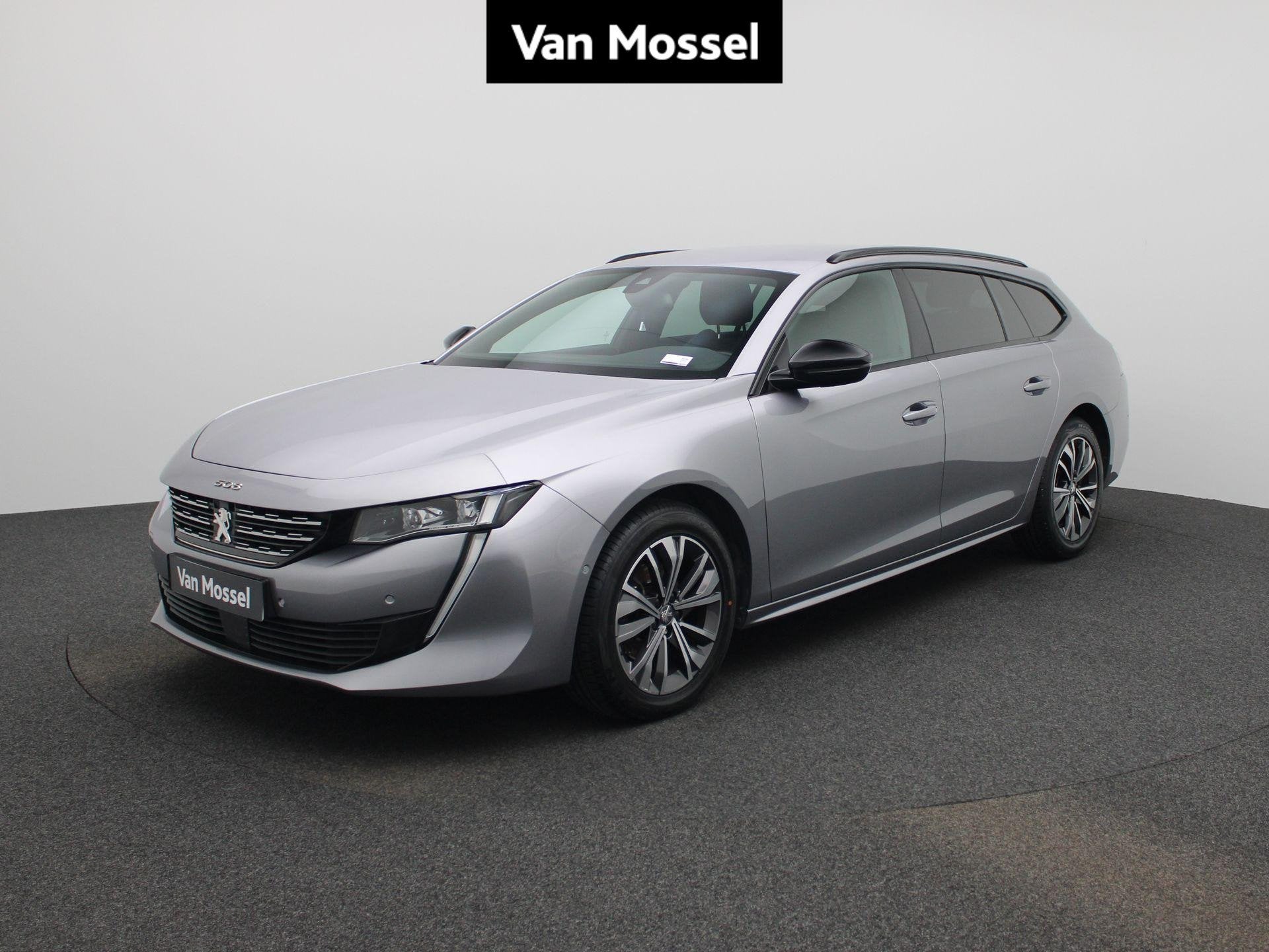 Peugeot 508 SW 1.5 BlueHDi 130 S&S EAT8 Allure Pack | Camera, Auto's, Peugeot, Stof, Gebruikt, Euro 6, 4 cilinders