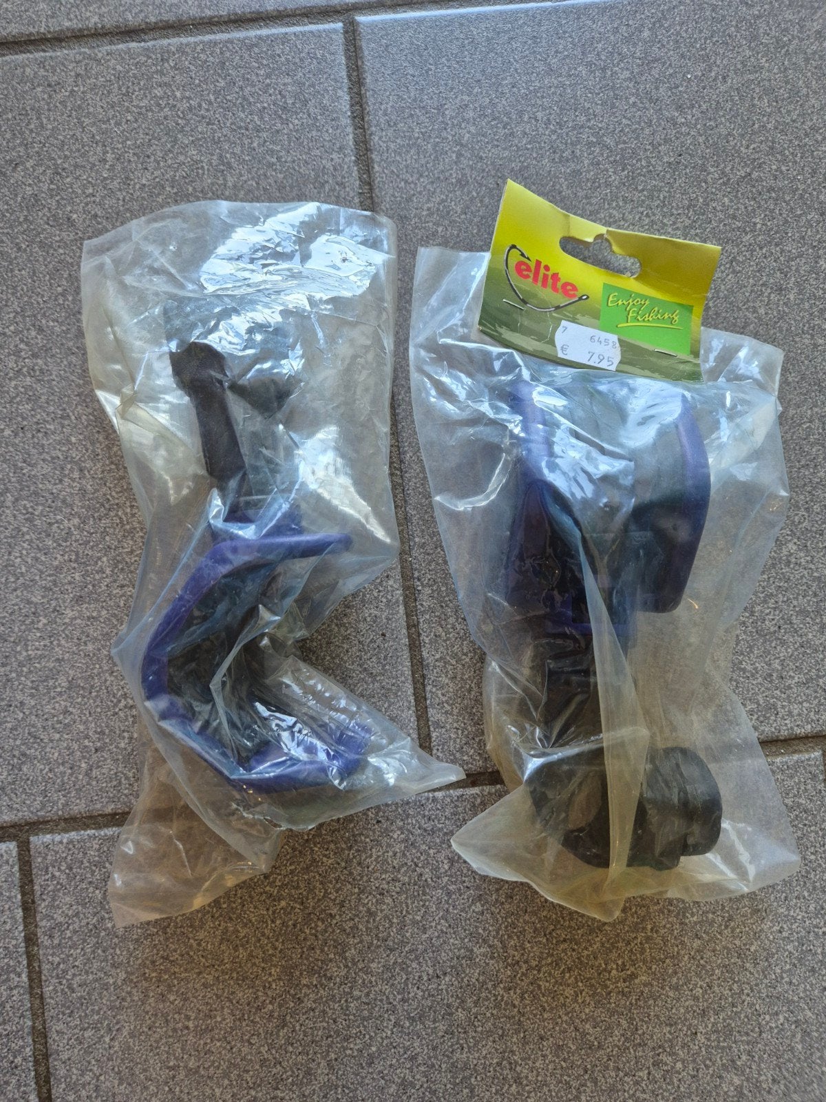 Lot de 2 supports pour canne à pêche, Ophalen of Verzenden