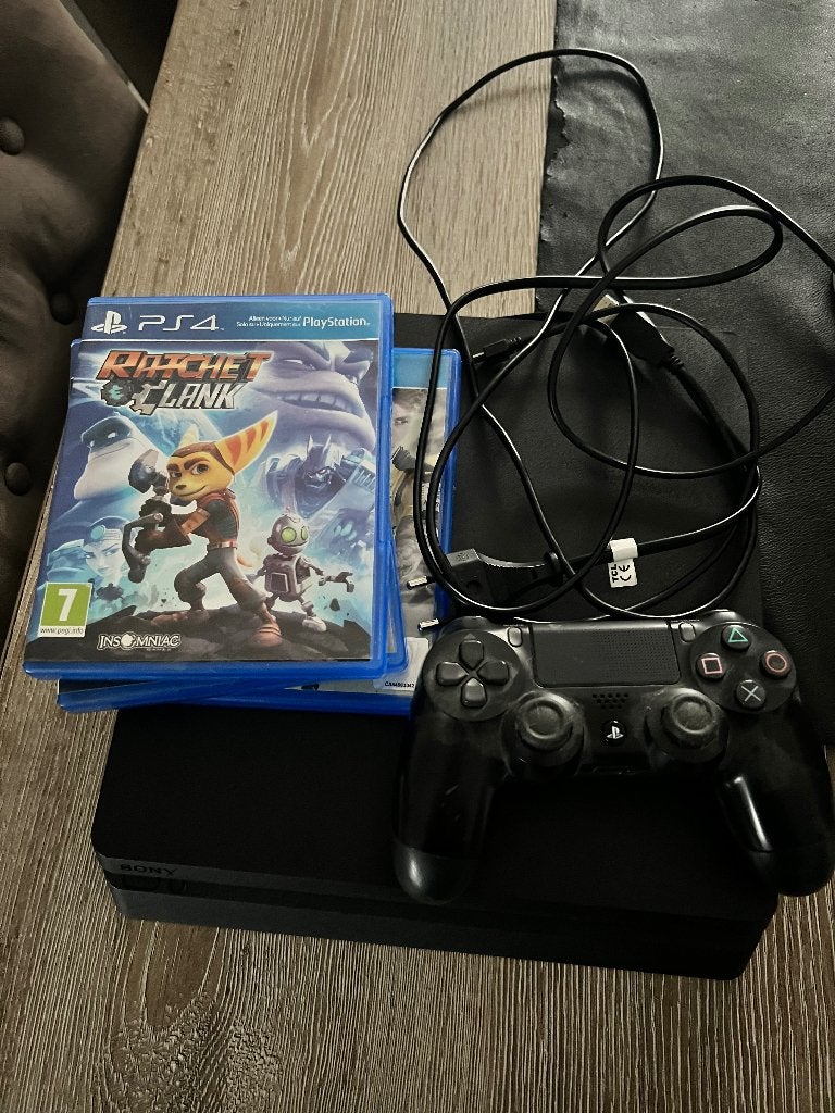 Playstation 4 slim, Ophalen of Verzenden, Met 1 controller, Slim, 500 GB