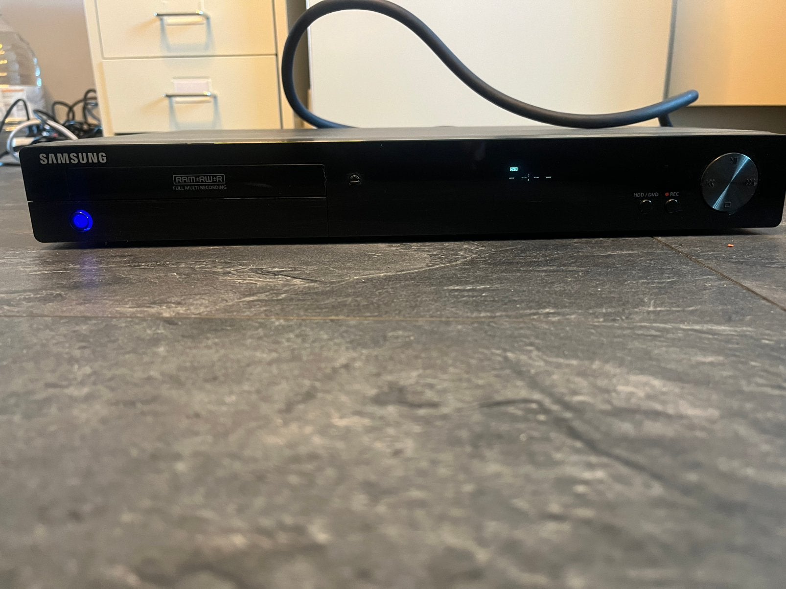 DVD speler - recorder Samsung HR775, TV, Hi-fi & Vidéo, Lecteurs DVD, Enlèvement, Utilisé, Enregistreur DVD, Samsung