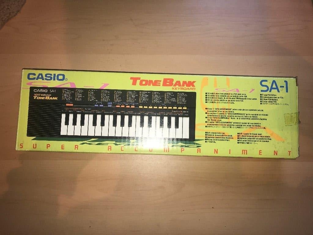 Casio SA-1 Tone Bank 100 Sons Vintage synthesizer, Muziek en Instrumenten, Ophalen of Verzenden, Gebruikt, Overige aantallen, Casio