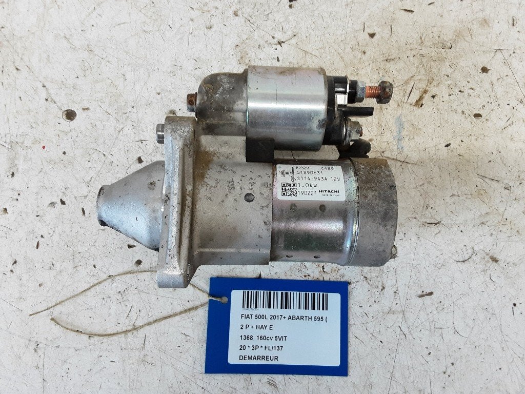 STARTMOTOR Abarth 500 / 595 / 695 (01-2008/-) (51890631), Auto-onderdelen, Gebruikt, Overige automerken, Mevr. I. Hauben, Rue de l'Espoir 34 34
4030  GRIVEGNÉE, BE