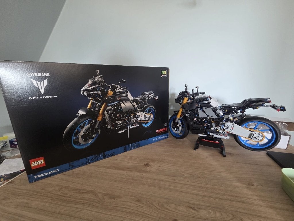 Lego Technic Yamaha 42159 MT-10 SP, Lego, Ensemble complet, Comme neuf, Enlèvement