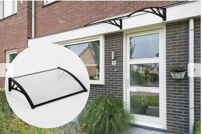 Auvent de porte transparent, Maison & Meubles, Maison & Meubles | Autre, Comme neuf, Enlèvement