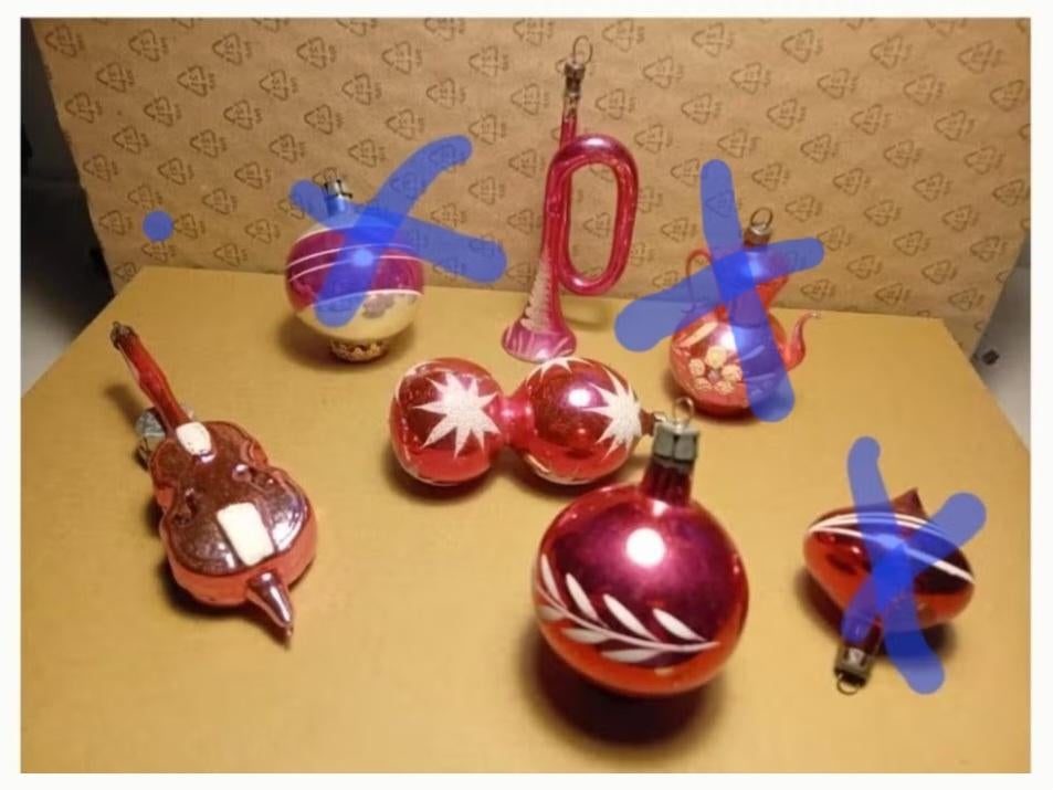 Boules de Noël, Enlèvement ou Envoi