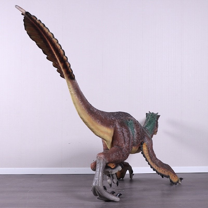 Feathered Velociraptor – Dinosaurus Lengte 251 cm, Verzamelen, Dierenverzamelingen, Ophalen, Nieuw