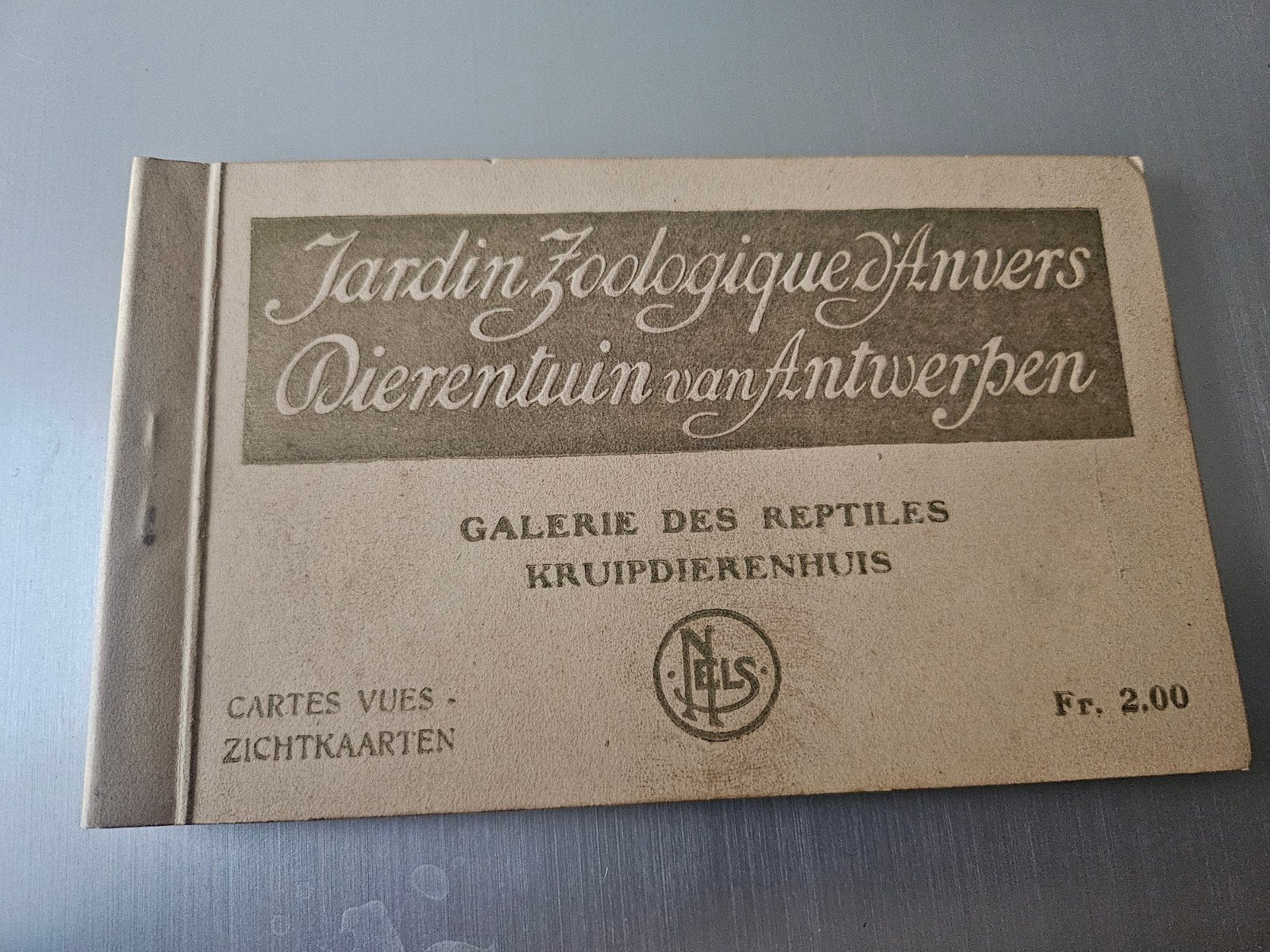 DIERENTUIN VAN ANTWERPEN  Boekje met aanzichtkaarten, Verzamelen, Ophalen of Verzenden, Antwerpen
