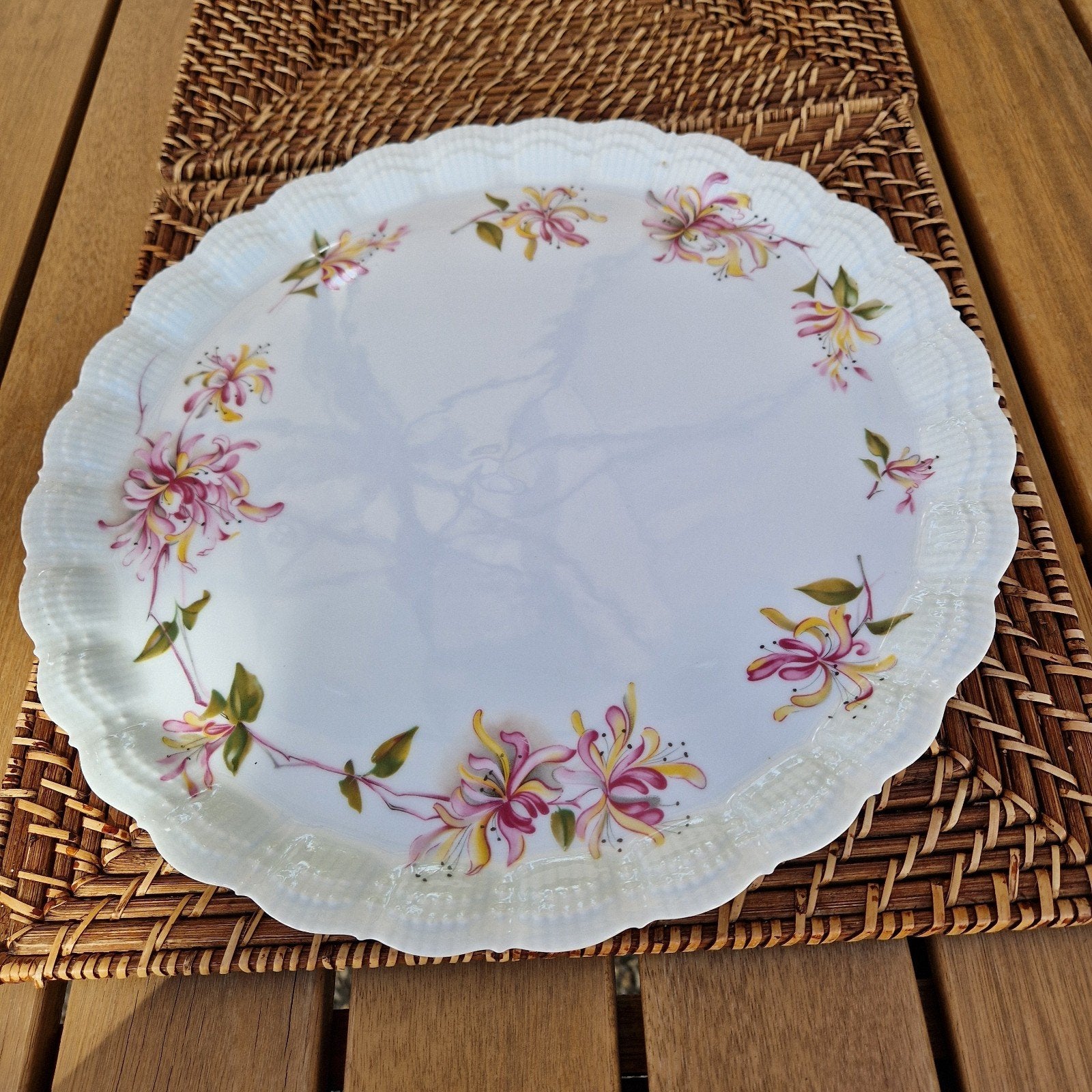 assiette de présentation porcelaine Limoges, Enlèvement ou Envoi