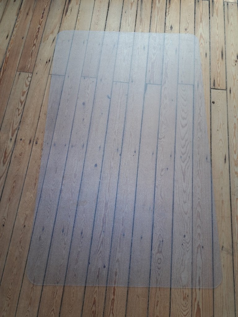Vloerbeschermingsmat 120x75, Huis en Inrichting, Woonaccessoires | Overige, Zo goed als nieuw, Kunststof, Ophalen