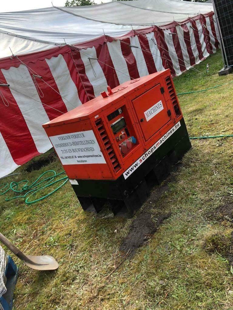 Generatoren / Aggregaten TE HUUR – 4 tot 100 kVA  – Limburg, Bricolage & Construction, Générateurs, Enlèvement, Comme neuf, Autres types