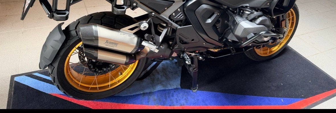 Originele BMW Akrapovič sportuitlaat – R1300GS Adventure, Motoren, Ophalen, Gebruikt
