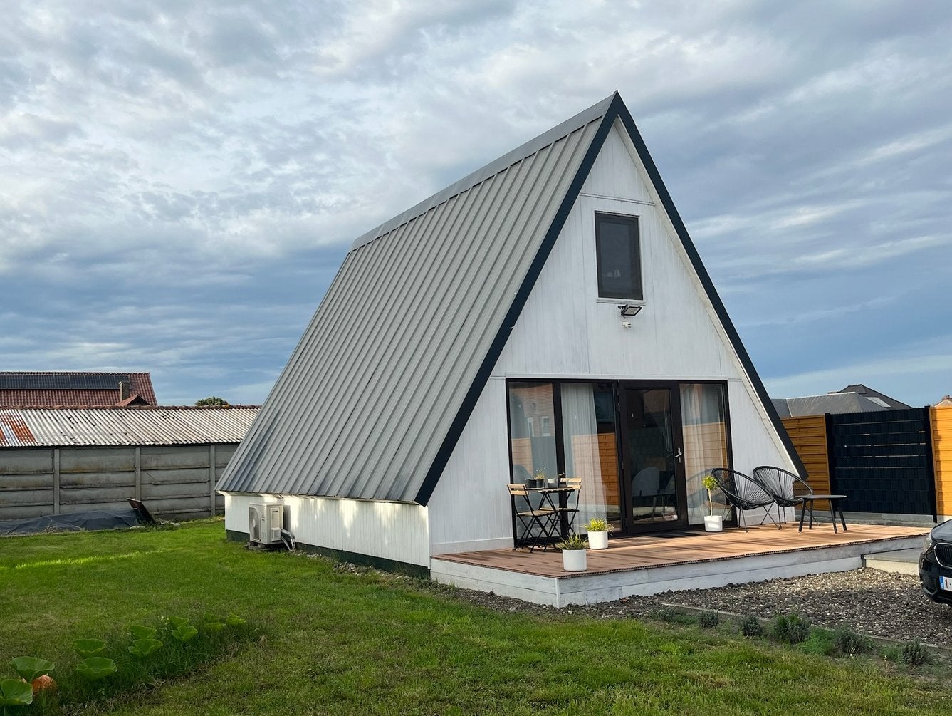 A-frame woonunit, Enlèvement