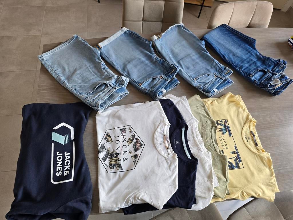 Pakketje -  kleren van Jack & Jones 9stuks & 1stuk H&M, Ophalen