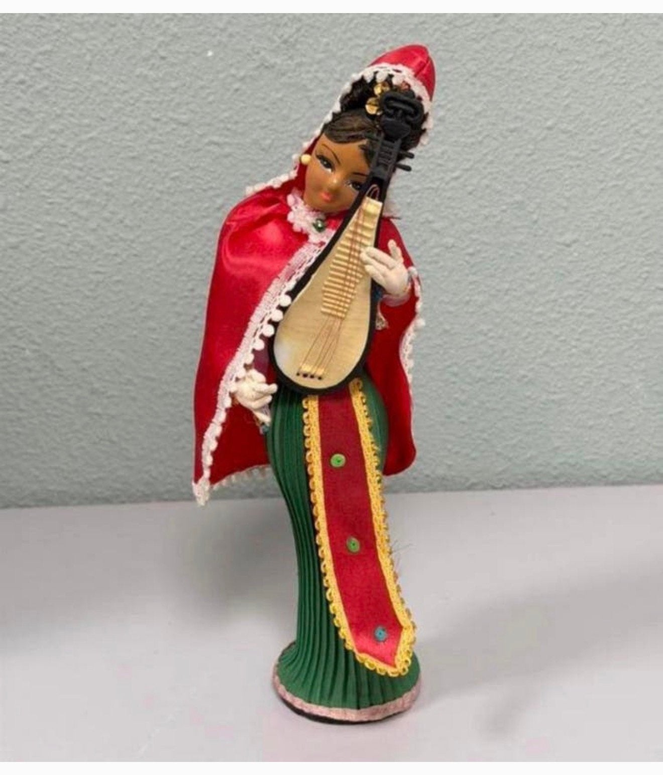 Poupée princesse chinoise jouant la flûte pipa pop chinoise, Antiquités & Art, Chine, Enlèvement ou Envoi, Poupée