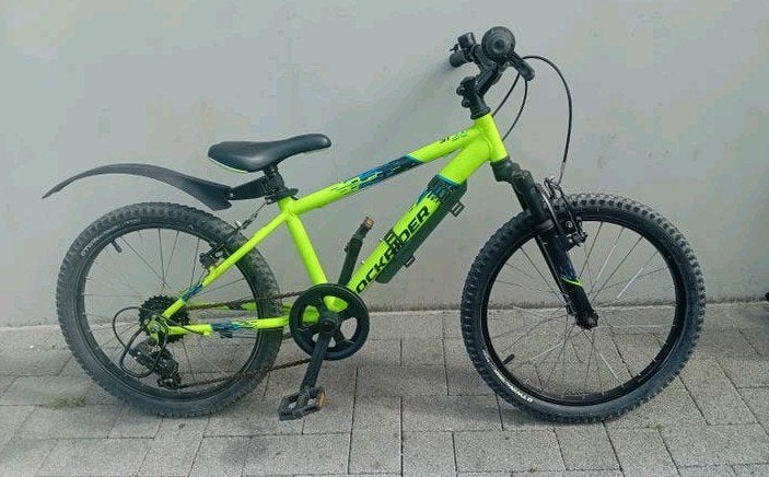 Kinderfiets mountainbike 20inch 6speed goede staat! 🚴‍♂️, Frein sur jante, V-brakes, Enlèvement, Utilisé