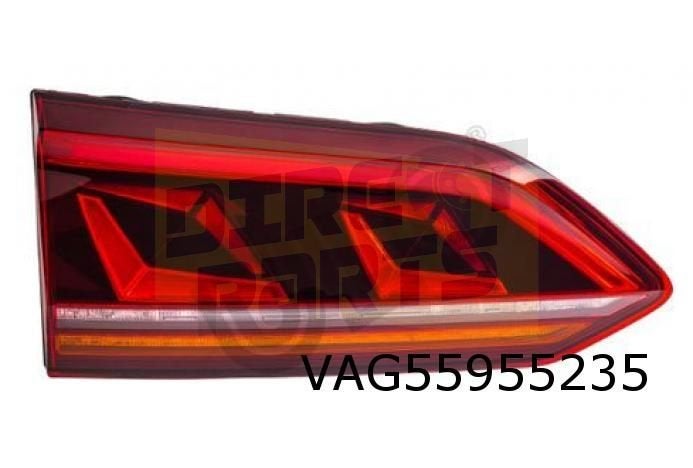 Volkswagen Touareg (4/18-11/23) Achterlicht rechts binnen (d, -, -, Nieuw, -