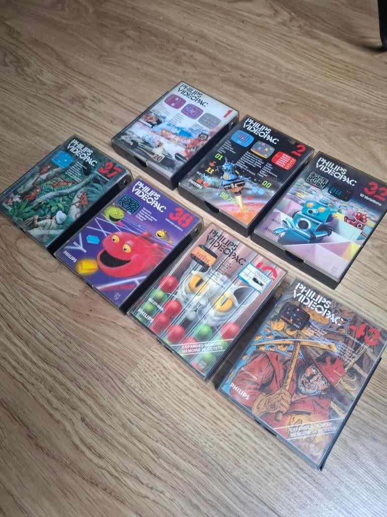 Philips videopack spellen., Ophalen