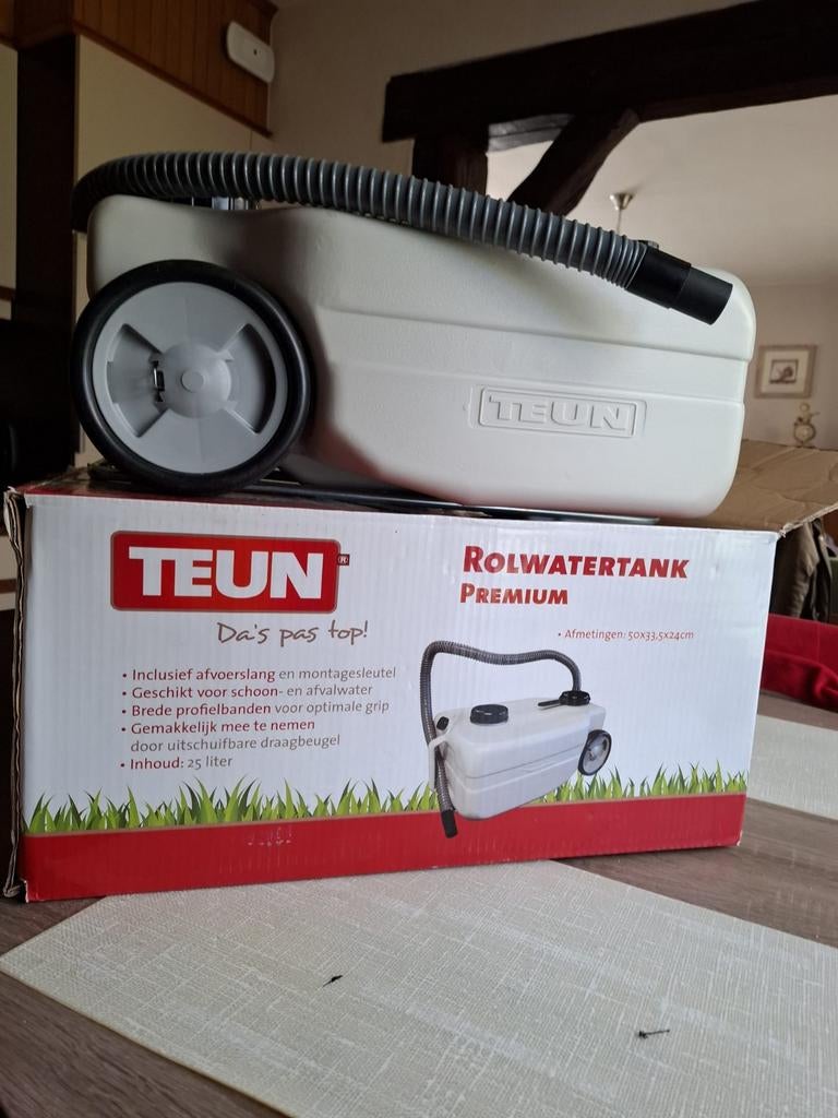Rolwatertank premium 25l, Ophalen