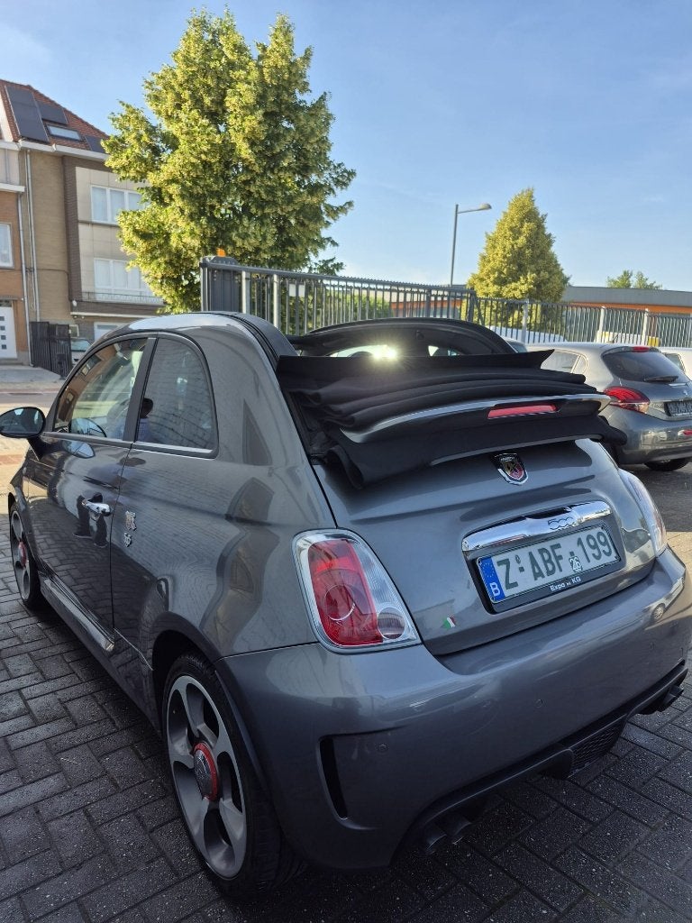 ABARTH 500C 1.4i CABRIO AIRCO CUIR ESSENCE, Autos, Abarth, Cuir, Achat, Entreprise, Cabriolet