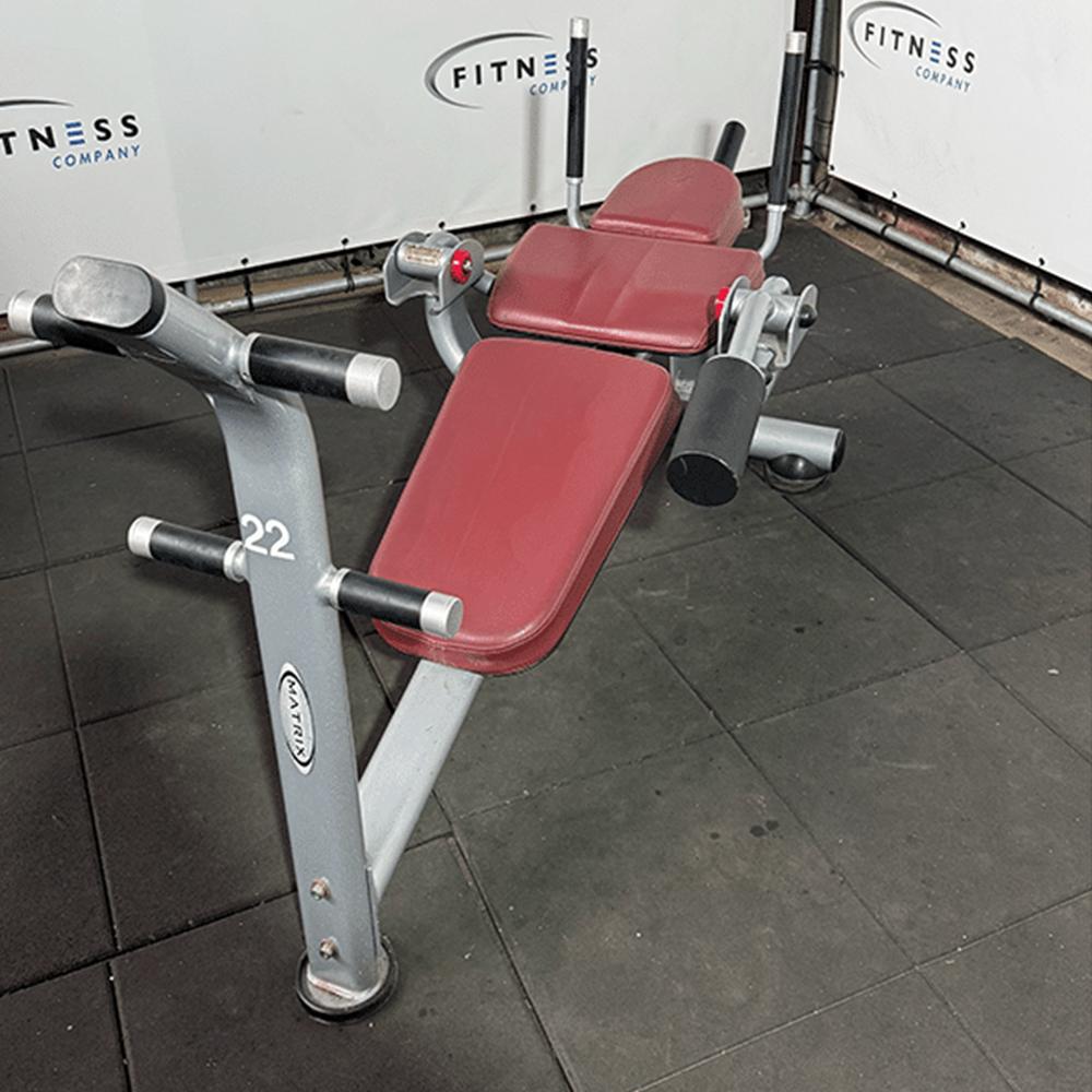 Matrix - Abdominal Crunch - Plate Loaded, Sport en Fitness, Fitnessmaterialen, Ophalen of Verzenden, Gebruikt, Rug, Overige typen