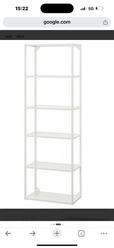 Colonne IKEA blanche, Maison & Meubles, Enlèvement, Comme neuf