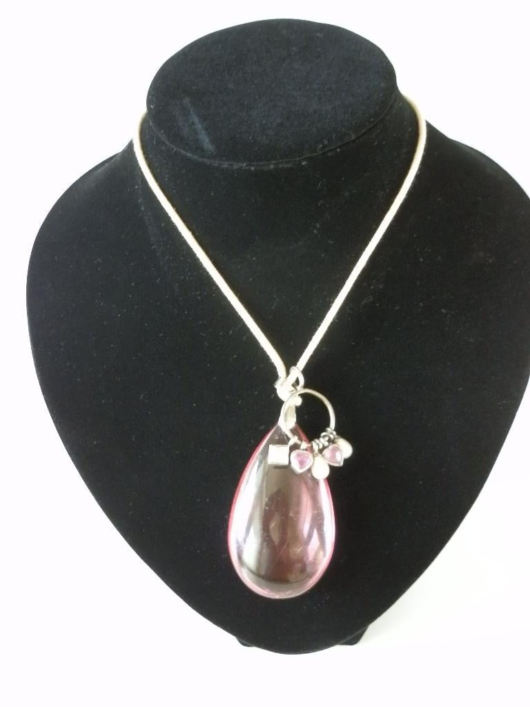 Bijou Ti Sento. Collier. Argent. Breloques., Bijoux, Sacs & Beauté, Enlèvement ou Envoi, Autres couleurs, Autres représentations