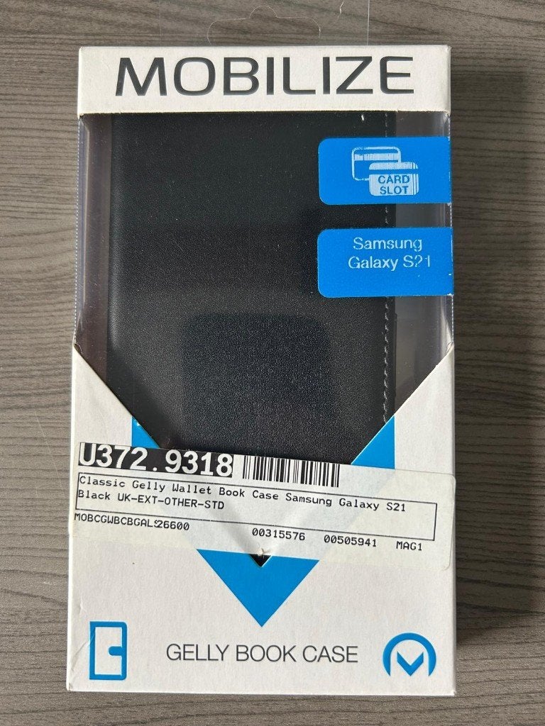 Mobilize Classic Gelly hoesje voor Samsung Galaxy S21, Enlèvement ou Envoi, Neuf, Autres modèles, Étui à rabat