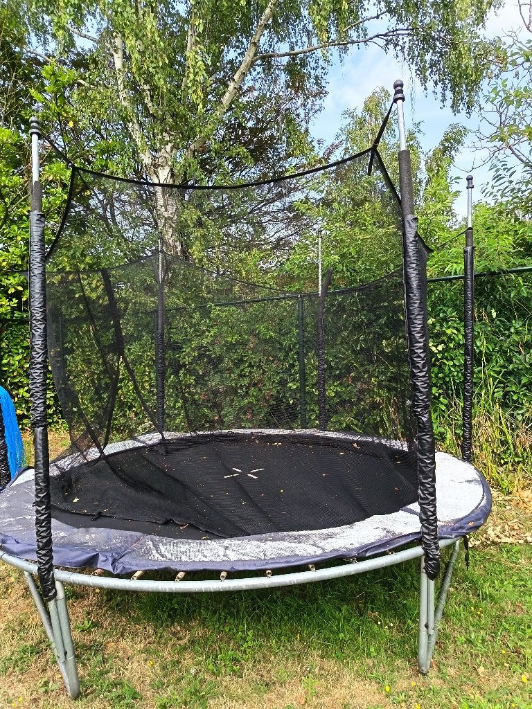 Trampolıne, Kinderen en Baby's, Speelgoed | Buiten | Speeltoestellen, Ophalen, Gebruikt