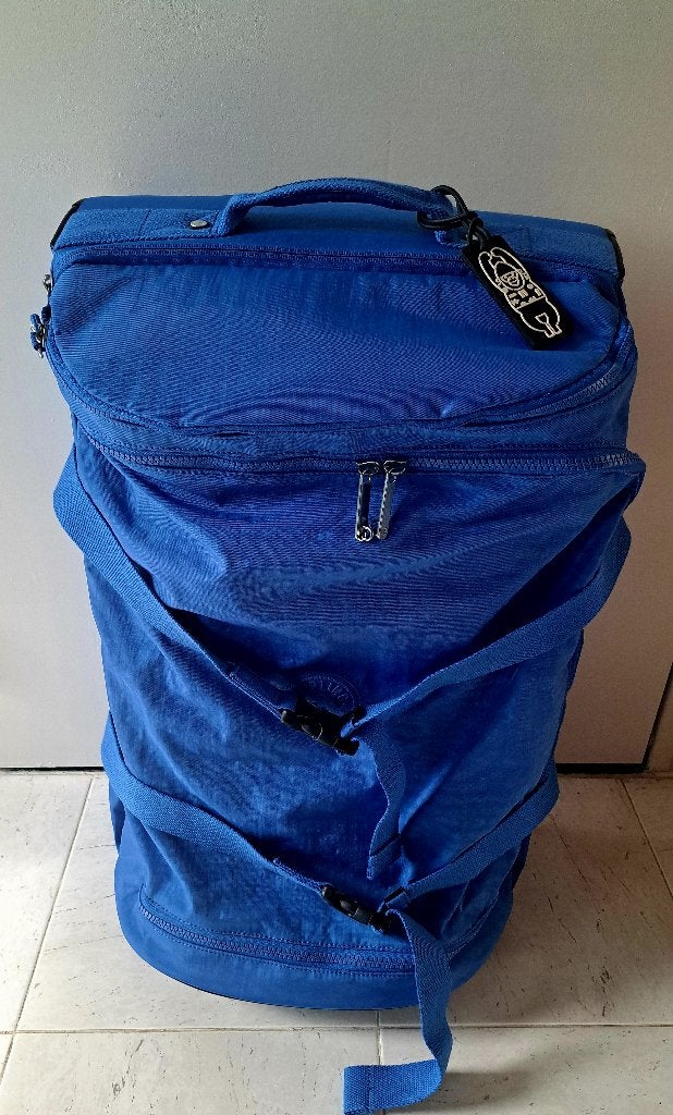 Medium reiskoffer Kipling Aviana M Royal bleu, Handtassen en Accessoires, Tassen | Reistassen en Weekendtassen, Ophalen, Uitschuifbare handgreep