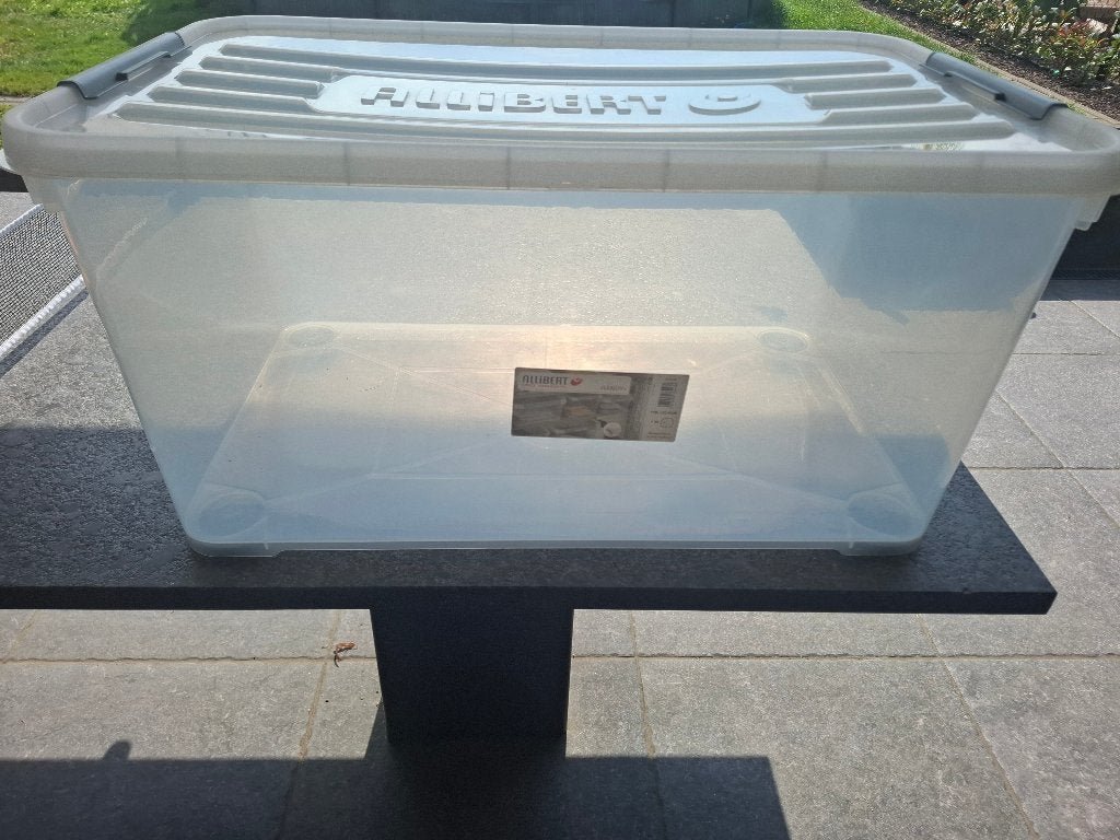 Allibert opbergbox 115l, Ophalen, Zo goed als nieuw, Doos