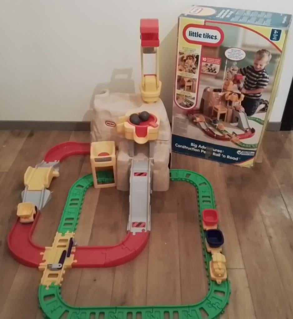 Little Tikes Construction Peak Rail Road, Ophalen of Verzenden, Gebruikt