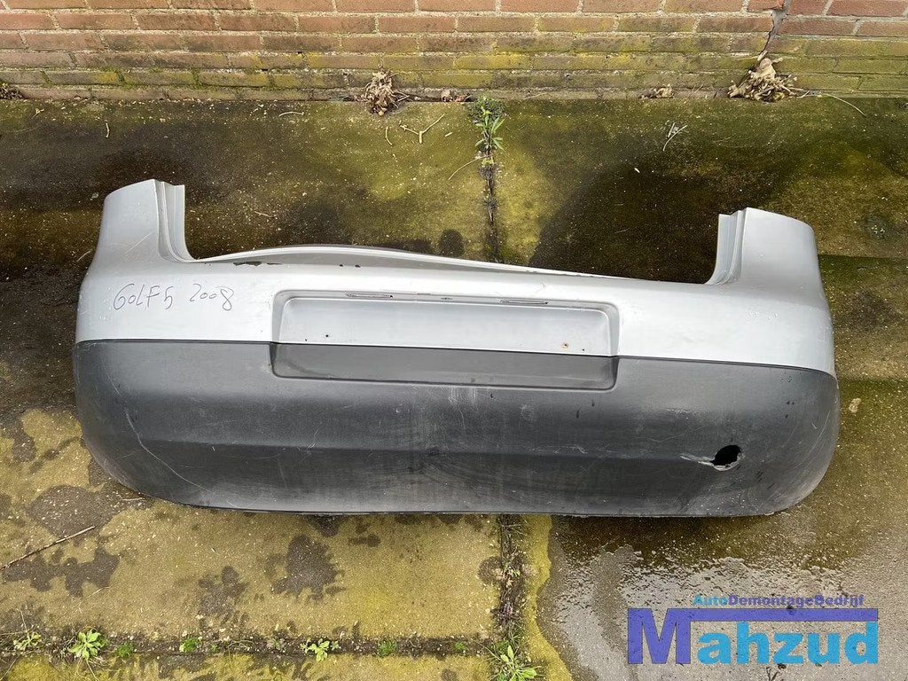 VW GOLF 5 LA7W ZILVER Achterbumper bumper achter 2003-2009, Autos : Pièces & Accessoires, Carrosserie & Tôlerie, Pare-chocs, Volkswagen