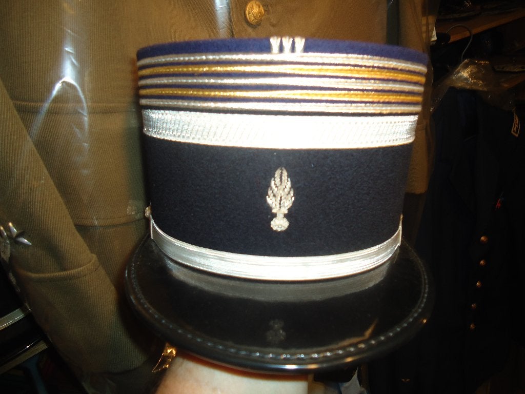 képi ltt colonel gd dep, Collections, Objets militaires | Général, Enlèvement ou Envoi, Gendarmerie, Casque ou Béret