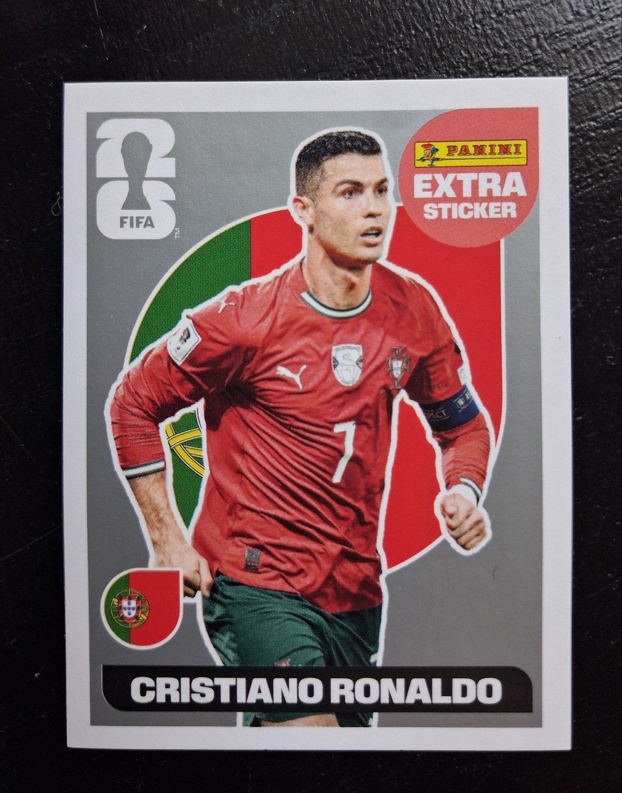 Cristiano Ronaldo - panini gouden extra sticker 2026 FIFA, Ophalen, Sticker