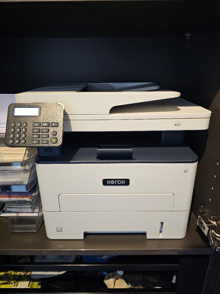 Xerox B225 incl. 2 nieuwe toners, Informatique & Logiciels, Fournitures d'imprimante, Enlèvement, Utilisé, Toner, Xerox