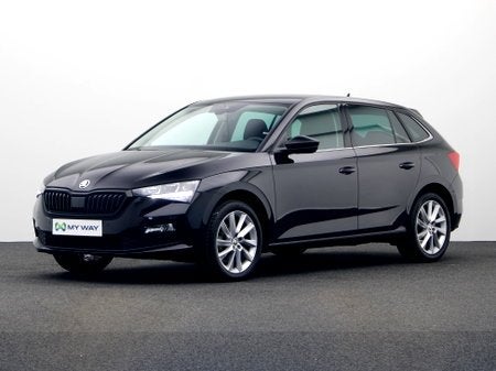 Skoda Scala 1.0 TSI 110 PK DSG AUTOMAAT, Auto's, Automaat, Scala, Zwart, Bedrijf