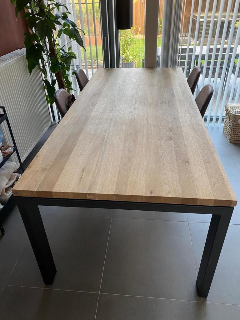 Tafel henders&hazel, Huis en Inrichting, Tafels | Eettafels, Gebruikt, 200 cm of meer, 50 tot 100 cm, Vijf personen of meer