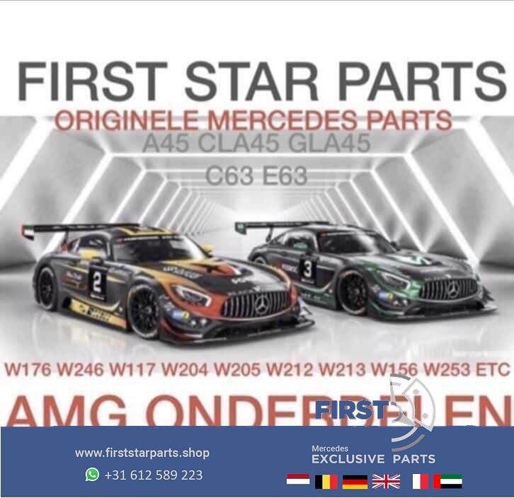 W176 zijscherm Mercedes A Klasse links voor 2018 grijs 787, Gebruikt, -, Ophalen of Verzenden, Spatbord