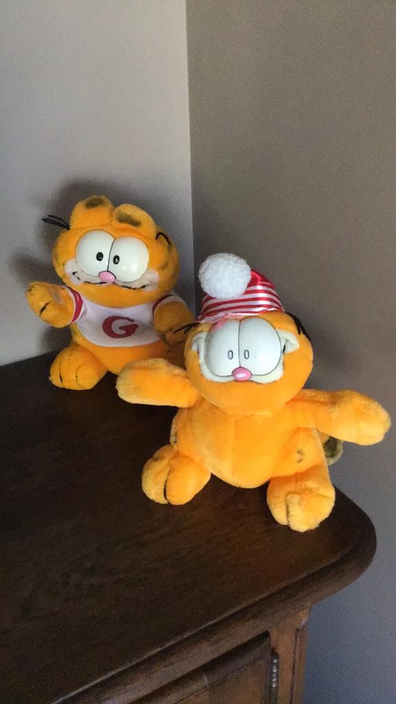 Garfield pluche, Kinderen en Baby's, Speelgoed | Knuffels en Pluche, Ophalen, Zo goed als nieuw