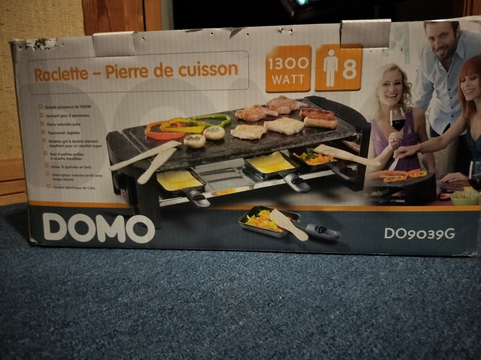Gourmet toestel van het merk DOMO, Electroménager, Appareils à gourmet, Enlèvement ou Envoi