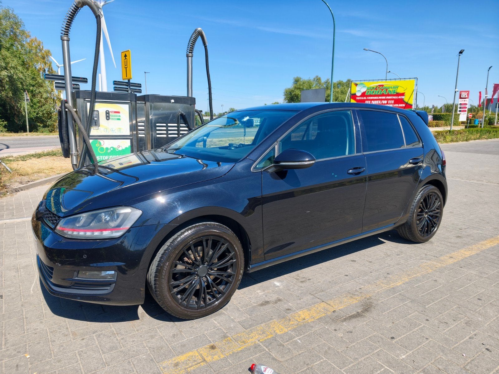 Volkswagen golf 7 1.2 tsi, Auto's, Voorwielaandrijving, Euro 5, Zwart, Zwart