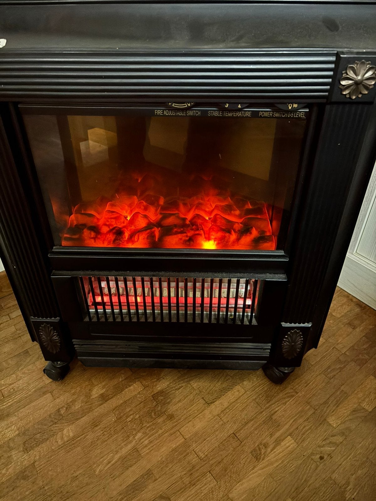 Verwarming, Enlèvement, Utilisé, Cheminée sur pied, Cheminée électrique