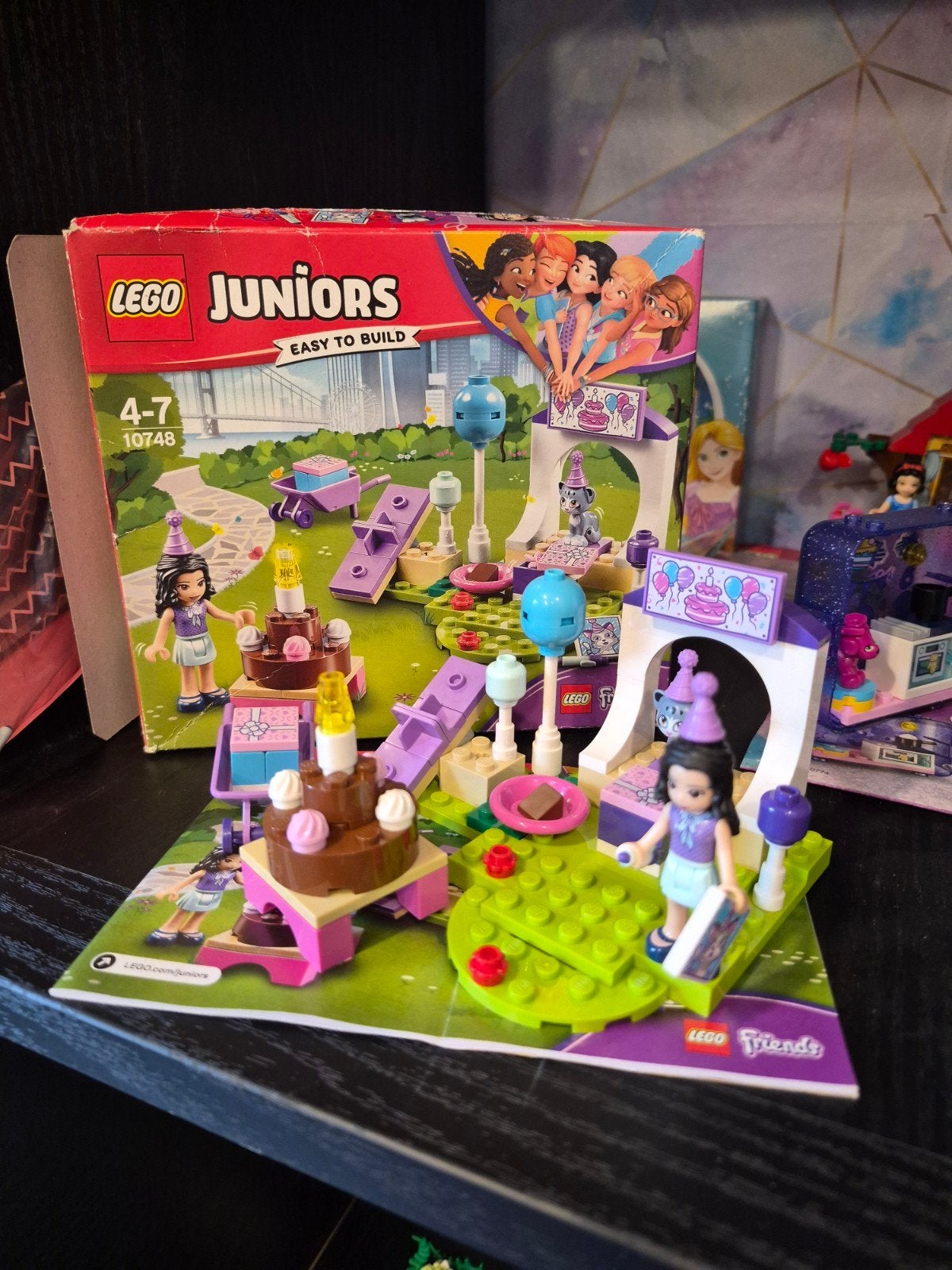 LEGO Juniors Friends 10748 - Emma's Huisdierenfeestje (Compl, Kinderen en Baby's, Ophalen, Compleet, Lego, Friends