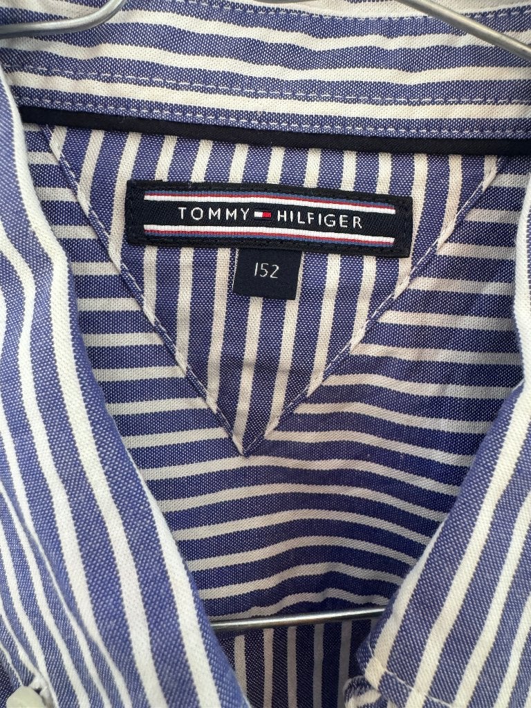 Gestreept hemdje Tommy Hilfiger - 152, Overhemd of Blouse, Ophalen of Verzenden, Jongen, Tommy Hilfiger