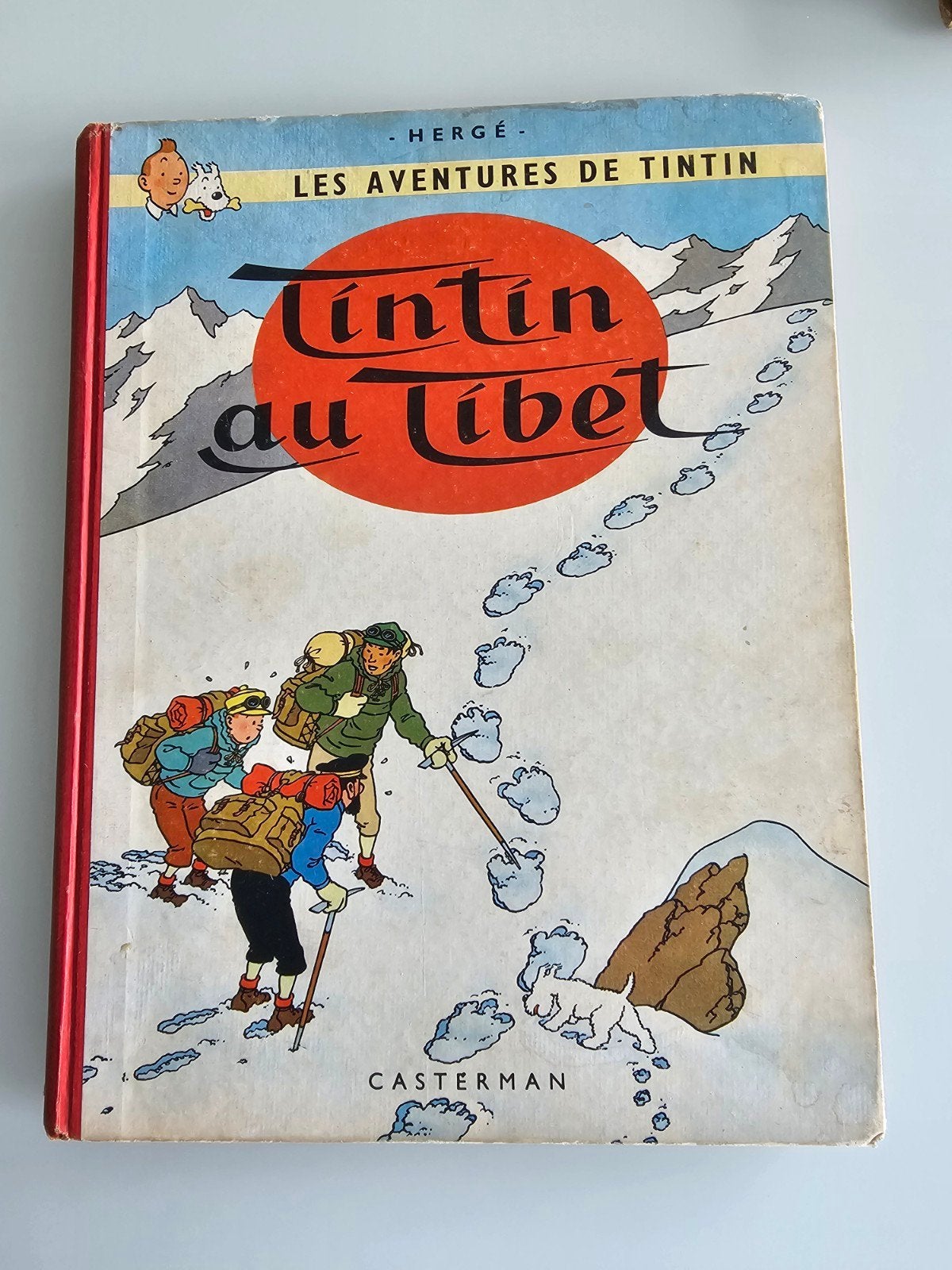 Tintin au Tibet, Livres, Enlèvement ou Envoi, Une BD, Utilisé, Hergé